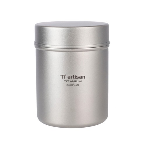 280ml titanium tea tin - 280ml,